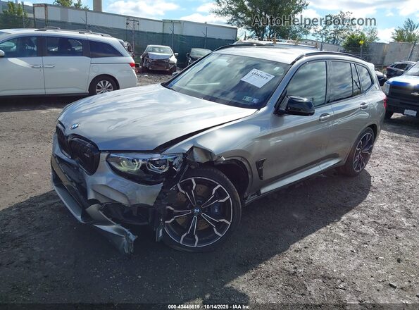 5YMTS0C08L9B27107 2020 BMW X3 Beige Առջևի ձախ երեք քառորդ տեսարան