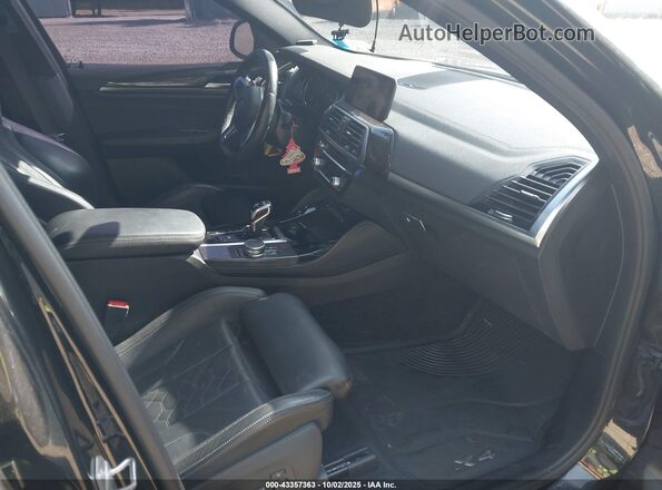 5YMUJ0C03LLA99730 2020 BMW X4 Black წინა სალონის ხედი