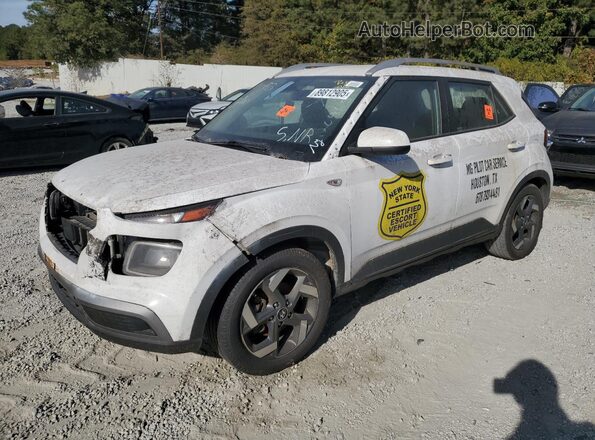 KMHRC8A36MU120465 2021 HYUNDAI VENUE White Trasero izquierdo