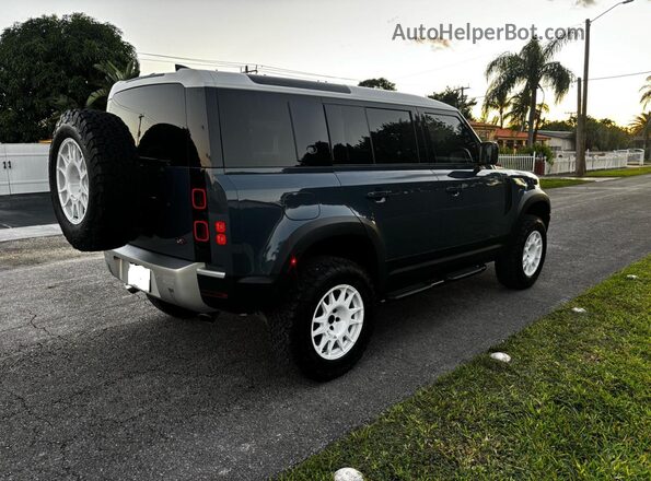 SALEK7EX3P2143434 2023 LAND ROVER DEFENDER Blue Widok z przodu