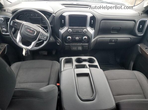 3GTP8BEKXMG150938 2021 GMC SIERRA White Vista del cuadro de instrumentos