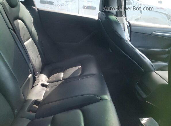 5YJ3E1EA3NF185238 2022 TESLA MODEL 3 Gray უკანა სალონის ხედი