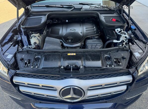 4JGFF5KE6LA267913 2020 MERCEDES-BENZ GLS Blue Widok wnętrza z tyłu