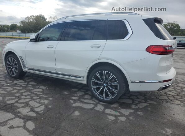 5UXCX4C53KLS37640 2019 BMW X7 White უკანა მარჯვენა