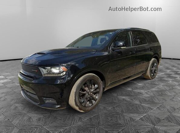 1C4SDJCT3LC230109 2020 DODGE DURANGO Black Tył lewy