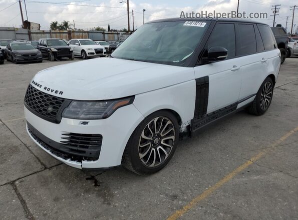 SALGS2SV1JA387577 2018 LAND ROVER RANGE White Հետևի ձախ