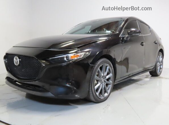 JM1BPAKL7M1336164 2021 MAZDA 3 Черный Задняя правая четверть