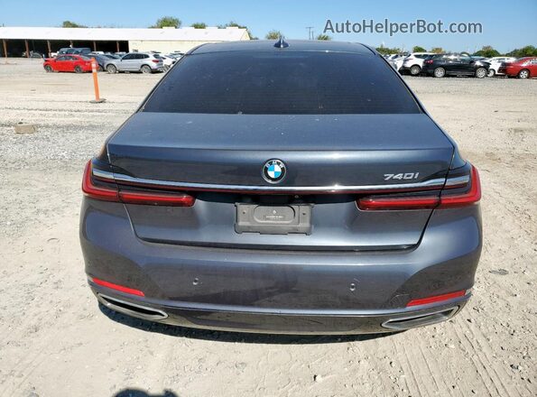 WBA7T2C00LCE43524 2020 BMW 7 SERIES Gray წინა სალონის ხედი