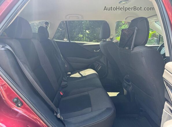 4S4BTACCXM3116608 2021 SUBARU OUTBACK Red Front interior view