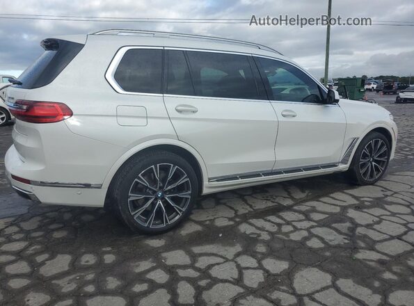 5UXCX4C53KLS37640 2019 BMW X7 White წინა მარჯვენა