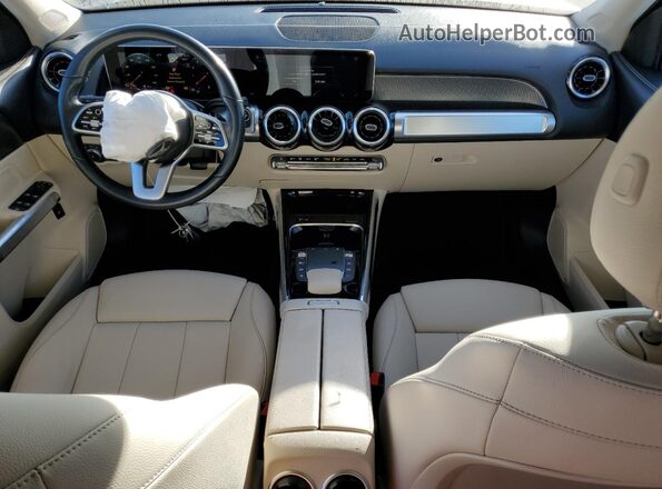 W1N4M4GBXMW107248 2021 MERCEDES-BENZ GLB-CLASS Blue ხელსაწყოთა პანელის ხედი