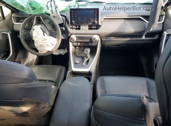 JTMEWRFV6LJ032994 2020 TOYOTA RAV4 Blue Вид панелі приладів