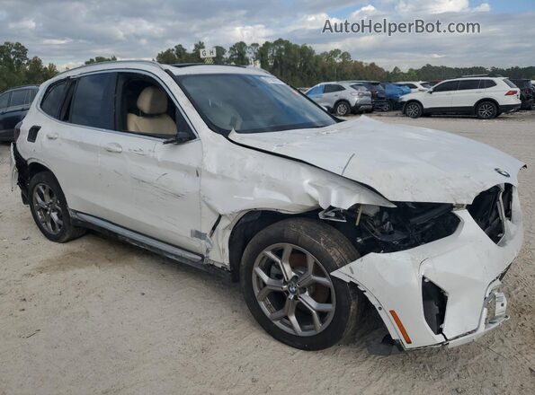 WBX47DP07NN155863 2022 BMW X3 White Widok z przodu