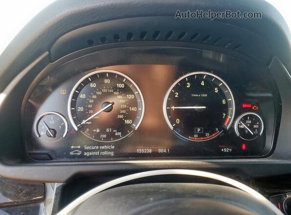 5UXKR2C58G0R72455 2016 BMW X5 Белый Вид задних сидений