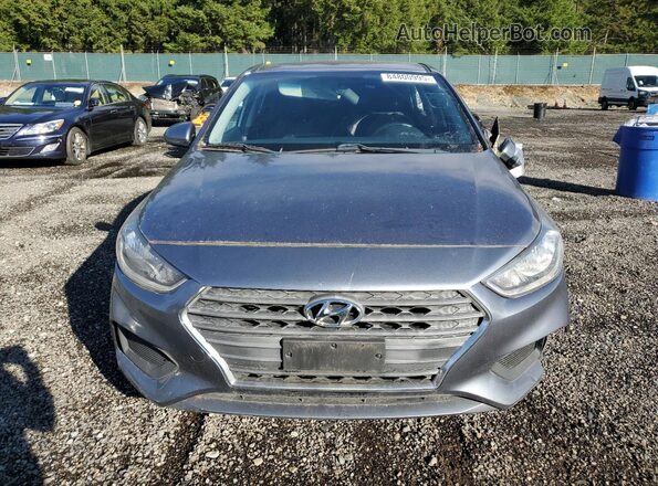 3KPC24A33JE014572 2018 HYUNDAI ACCENT Серебряный 