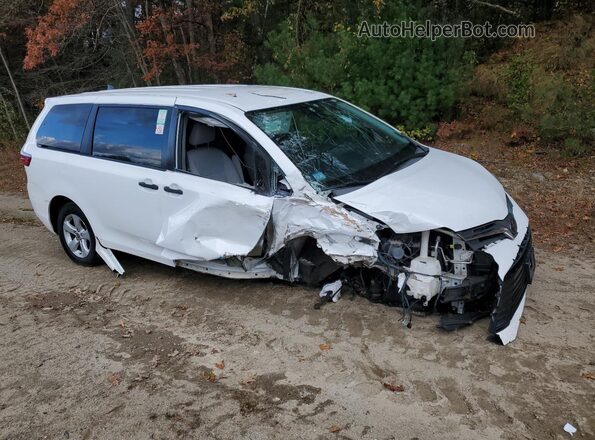 5TDZZ3DC4LS062652 2020 TOYOTA SIENNA White Vista frontal