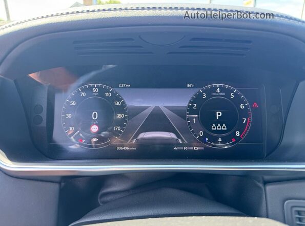 SALGS5SE9MA415972 2021 LAND ROVER RANGE Black Սարքավորումների վահանակի տեսք
