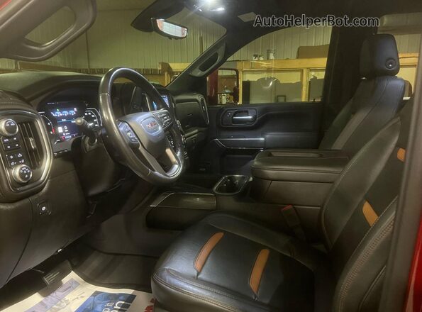 1GT49PEY5LF266629 2020 GMC SIERRA Burgundy წინა სალონის ხედი