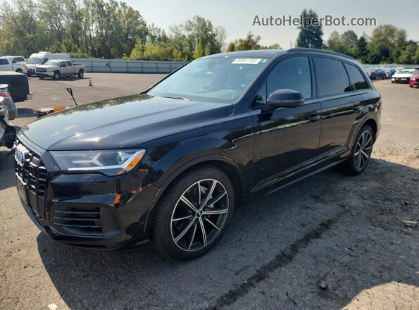 WA1LXAF73MD000439 2021 AUDI Q7 Black Հետևի ձախ