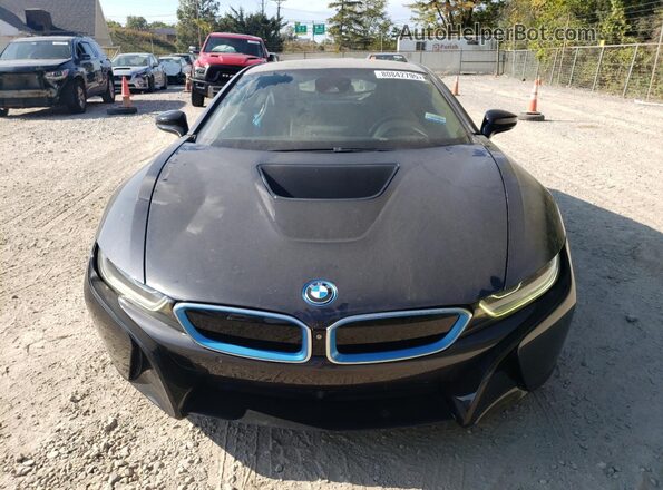 WBY2Z2C58HV871162 2017 BMW I8 Gray Հետևի տեսք