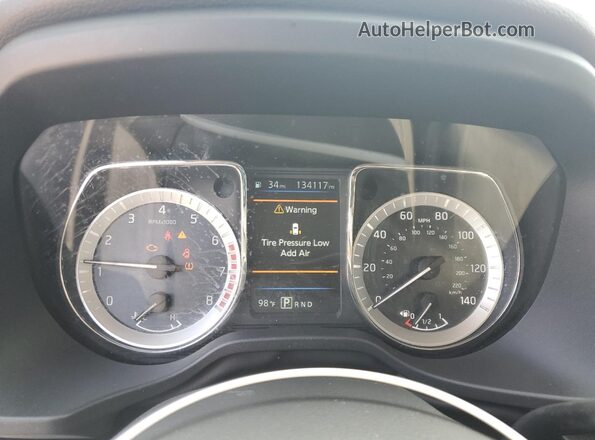 1N6AA1EKXKN523949 2019 NISSAN TITAN Brown Вид задніх сидінь