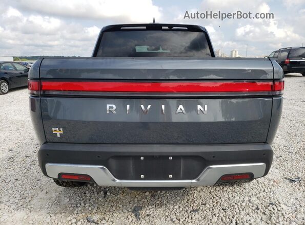 7FCTGAAA1NN012877 2022 RIVIAN R1T Gray Вид ззаду