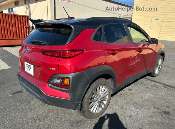 KM8K2CAA3LU471726 2020 HYUNDAI KONA Red წინა ხედი