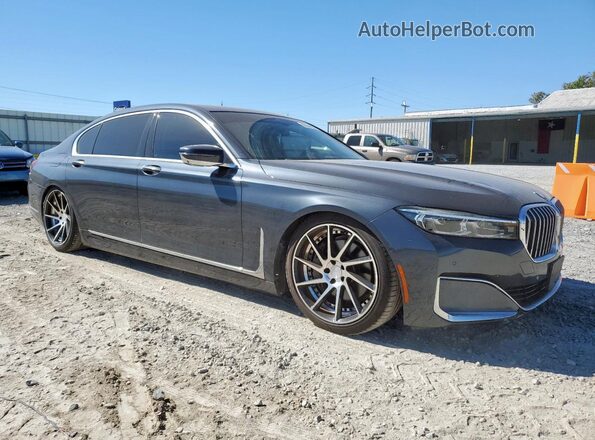 WBA7T2C00LCE43524 2020 BMW 7 SERIES Gray წინა ხედი