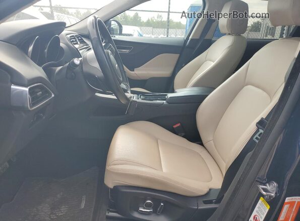 SADCJ2FX5LA618430 2020 JAGUAR F-PACE Blue Вид салону спереду