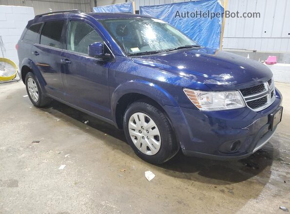 3C4PDDBG7KT752255 2019 DODGE JOURNEY Blue Front view