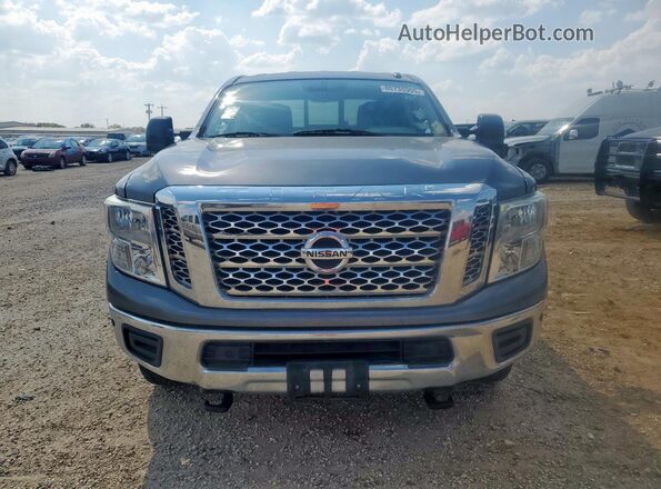1N6BA1F4XKN509683 2019 NISSAN TITAN Gray Հետևի տեսք