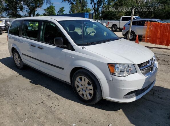 2C4RDGBG7GR316638 2016 DODGE CARAVAN White Դիմացի տեսք