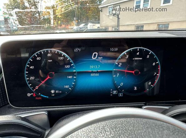 W1N4M4HB2LW017685 2020 MERCEDES-BENZ GLB-CLASS Black Հետևի տեսք