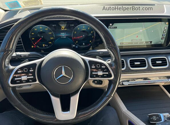 4JGFB4KB1LA085953 2020 MERCEDES-BENZ GLE Gold Առջևի վահանակի տեսք