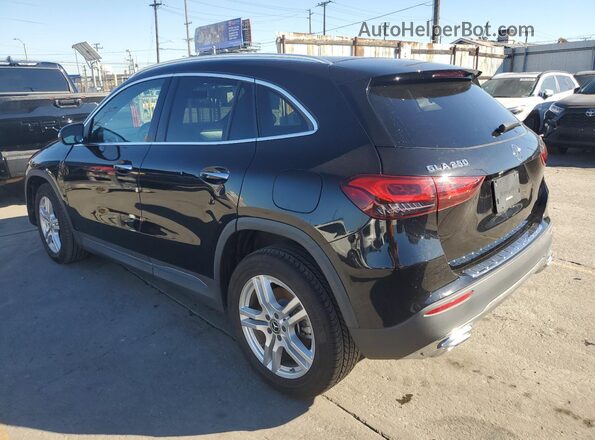 W1N4N4HBXMJ119490 2021 MERCEDES-BENZ GLA Black Tył prawy