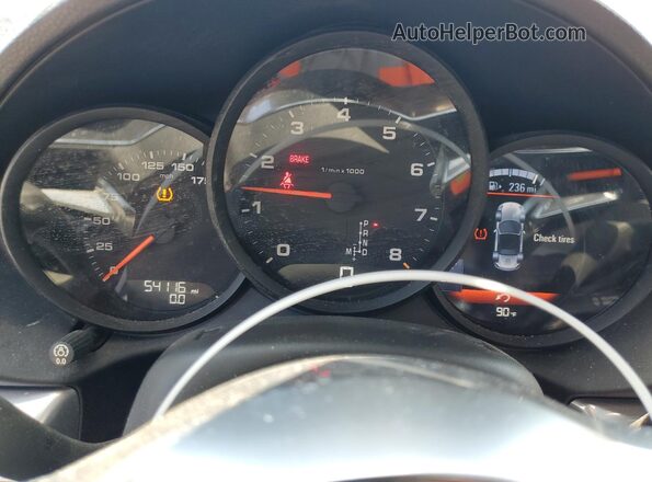 WP0CA2A80HS220216 2017 PORSCHE BOXSTER Silver 