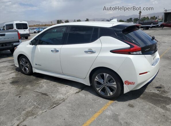 1N4AZ1CP7JC308622 2018 NISSAN LEAF White 