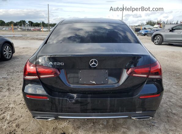 WDD3G4EB1KW001089 2019 MERCEDES-BENZ A Black Вид салону спереду
