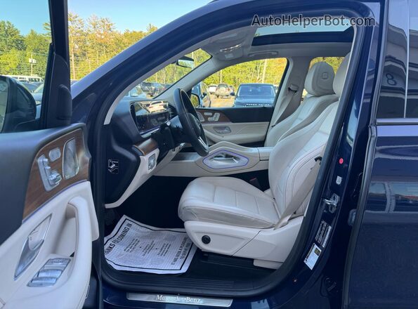 4JGFB4KB9NA648315 2022 MERCEDES-BENZ GLE-CLASS Blue Սարքավորումների վահանակի տեսք