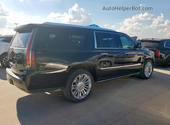 1GYS3KKJ1KR118861 2019 CADILLAC ESCALADE Черный Передняя правая четверть