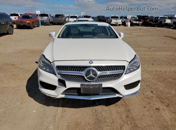 WDDLJ7DB2GA179165 2016 MERCEDES-BENZ CLS-CLASS White Widok z tyłu