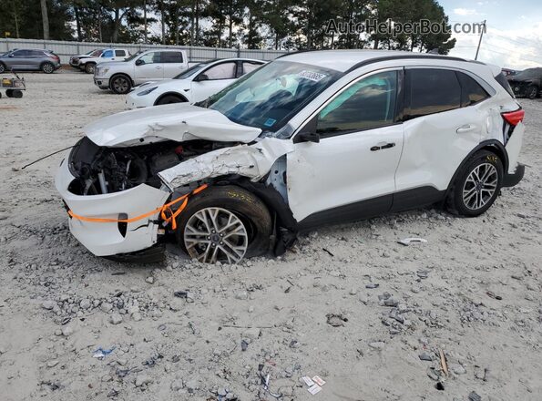 1FMCU0H67NUB78283 2022 FORD ESCAPE White Задня ліва чверть