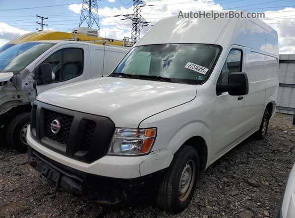 1N6BF0LY1JN814653 2018 NISSAN NV Белый Задняя левая четверть