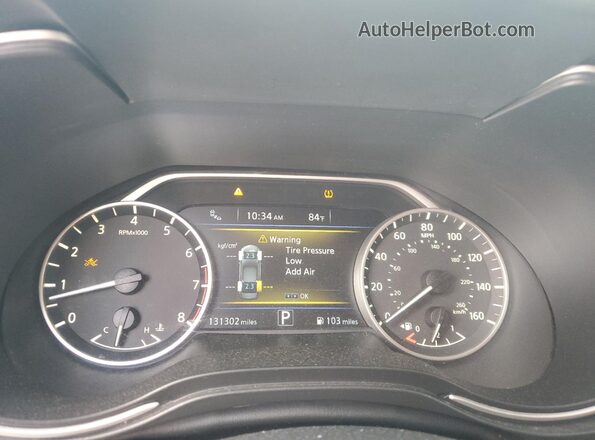 1N4AA6AV2KC373160 2019 NISSAN MAXIMA Silver უკანა სავარძლების ხედი