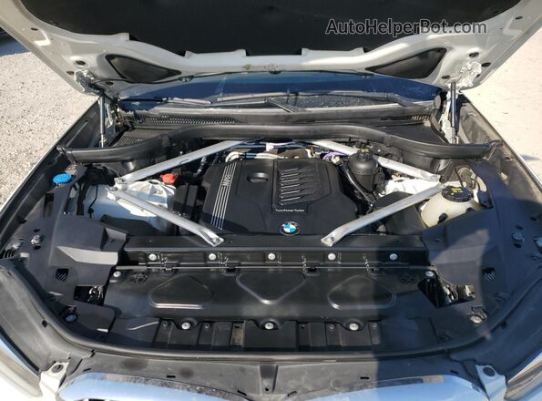 5UXCR4C0XM9H39546 2021 BMW X5 White Vista de la etiqueta del VIN
