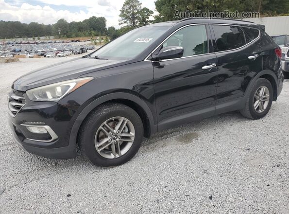 5NMZU3LB6JH066869 2018 HYUNDAI SANTA FE Black 