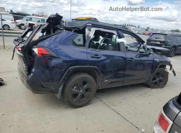 JTMEWRFV6LJ032994 2020 TOYOTA RAV4 Blue Задня права чверть