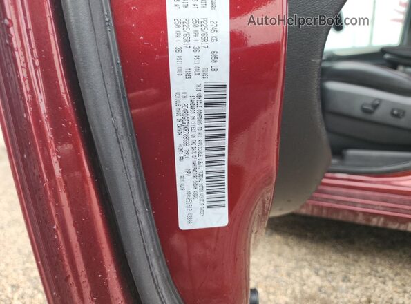 2C4RDGEG1KR709538 2019 DODGE CARAVAN Red 