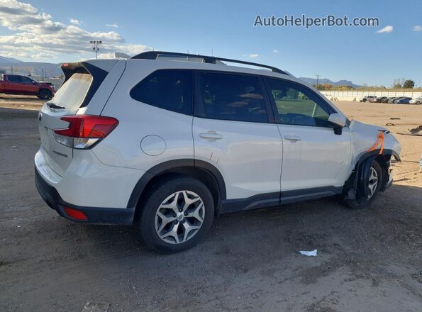 JF2SKAJC3LH576688 2020 SUBARU FORESTER White Передня права чверть