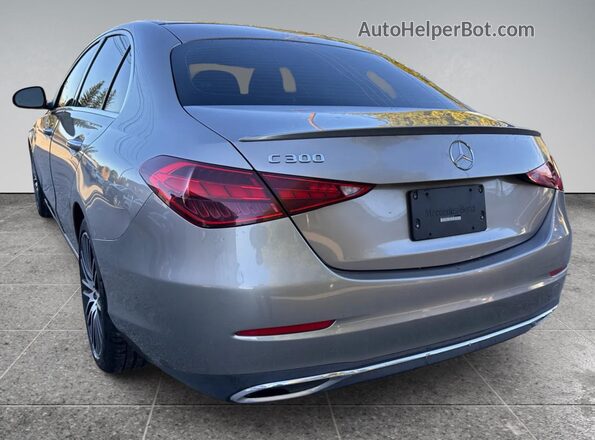 W1KAF4GB2NR036864 2022 MERCEDES-BENZ C Gray 